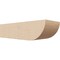 Ekena Millwork 6in. W x 4in. H x 16in. L Durham Woodgrain TimberThane Rafter Tail, Primed Tan RFTUR06X04X16DURRCPR - alternate 1